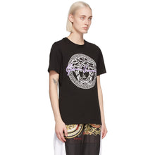 Versace Black Medusa Motif T-Shirt