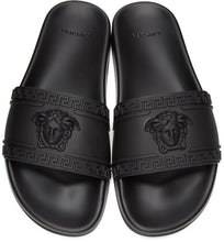 Versace Black Medusa Pool Slides