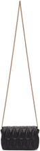 Versace Black Quilted Virtus Chain Shoulder Bag
