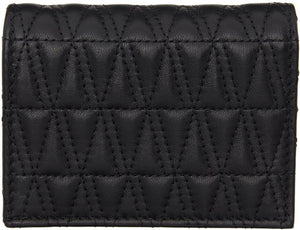 Versace Black Quilted Vitrus Wallet