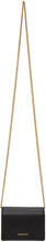 Versace Black Virtus Cross Body Card Bag