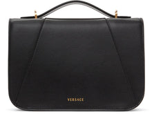 Versace Black Virtus Shoulder Bag