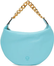 Versace Blue 'La Medusa' Soft Bag - Versace Blue 'La Medusa' Soft Soft Soft - 베르사체 블루 '라 메두사'소프트 백