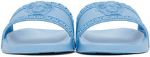 Versace Blue Palazzo Pool Slides