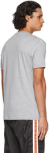 Versace Grey Embroidered Logo T-Shirt