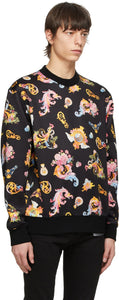 Versace Jeans Couture Black AOP Paisley Sweatshirt