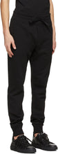 Versace Jeans Couture Black Cuffed Lounge Pants