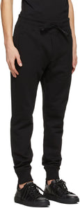 Versace Jeans Couture Black Cuffed Lounge Pants