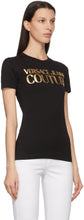 Versace Jeans Couture Black Institutional Logo T-Shirt