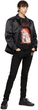 Versace Jeans Couture Black Rock Motif T-Shirt