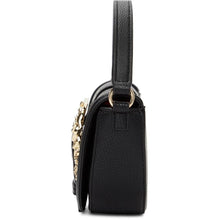 Versace Jeans Couture Black Round Buckle Bag