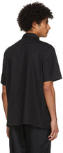 Versace Jeans Couture Black Warranty Bowling Short Sleeve Shirt