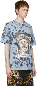 Versace Jeans Couture Blue Hey Reilly Edition Tie-Dye Print T-Shirt