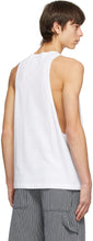 Versace Jeans Couture White Patch Logo Tank Top