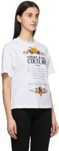 Versace Jeans Couture White Warranty Label T-Shirt