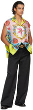 Versace Multicolor Silk TrÃ©sor De La Mer Sleeveless Shirt