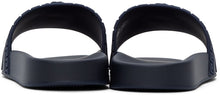 Versace Navy Palazzo Pool Slides