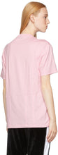 Versace Pink Cutwork Medusa Logo T-Shirt