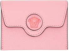 Versace Pink 'La Medusa' Wallet - Versace Pink 'La Medusa' portefeuille - 베르사체 핑크 '라 메두사'지갑