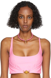 Versace Pink Medusa Choker