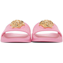 Versace Pink Palazzo Pool Sandals