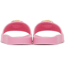 Versace Pink Palazzo Pool Sandals