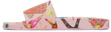 Versace Pink TrÃ©sor De La Mer Slides