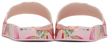 Versace Pink TrÃ©sor De La Mer Slides