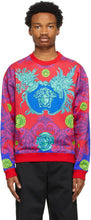 Versace Red Barocco Sweatshirt - Sweat-shirt Versace Red Barocco - 베르사체 붉은 바로코 스웨터