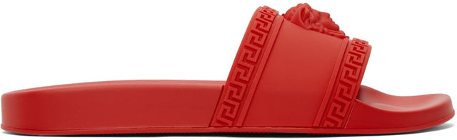 Versace Red Palazzo Pool Slides - Versace Red Palazzo Pools Diapositures - 베르사체 레드 팰리로 풀 슬라이드