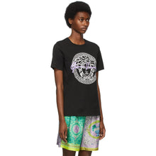 Versace SSENSE Exclusive Black GV Signature Medusa T-Shirt