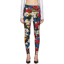 Versace SSENSE Exclusive Multicolor Floral Leggings