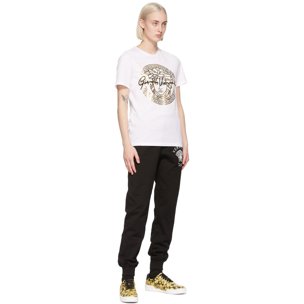 Versace SSENSE Exclusive White GV Signature Medusa T-Shirt