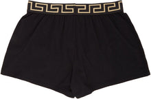 Versace Underwear Black Greca Border Boxers