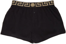 Versace Underwear Black Greca Border Boxers - Versace Sous-vêtements Noir Boxers frontaliers de Greca - 베르사체 속옷 Black Greca Borders.