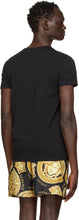 Versace Underwear Black Medusa Logo T-Shirt
