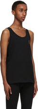 Versace Underwear Black Medusa Undershirt Tank Top