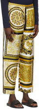 Versace Underwear Gold Barocco Mosaic Lounge Pants