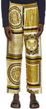 Versace Underwear Gold Barocco Mosaic Lounge Pants - Pantalon de salon de mosaïque Barocco en or - 베르사체 속옷 골드 바로코 모자이크 라운지 바지