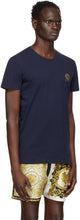 Versace Underwear Navy Medusa Logo T-Shirt