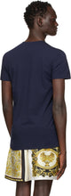 Versace Underwear Navy Medusa Logo T-Shirt