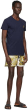 Versace Underwear Navy Medusa Logo T-Shirt