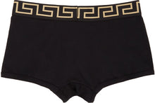 Versace Underwear Two-Pack Black Greca Border Briefs