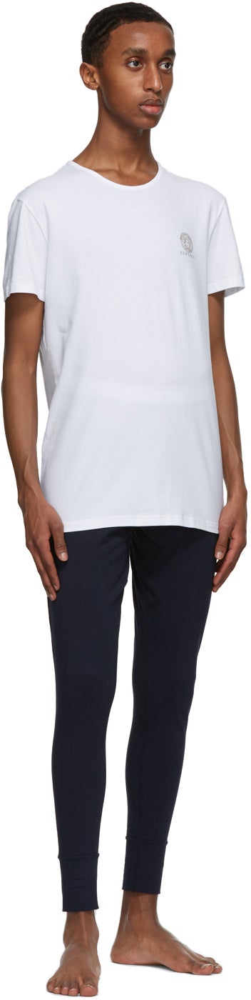 Versace Underwear Two-Pack White Medusa T-Shirt