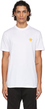 Versace White Embroidered Medusa T-Shirt - T-shirt Medusa brodé blanc Versace - 베르사체 화이트 수 놓은 메두사 티셔츠