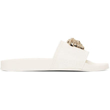 Versace White Palazzo Pool Sandals - Versace White Palazzo Pool Sandales - 베르사체 화이트 Palazzo 수영장 샌들