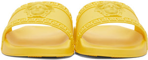 Versace Yellow Palazzo Slides