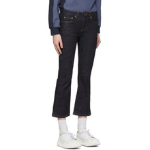 Victoria Victoria Beckham Blue Kick Flare Jeans