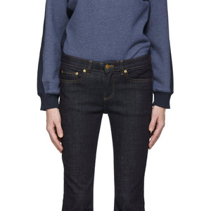 Victoria Victoria Beckham Blue Kick Flare Jeans