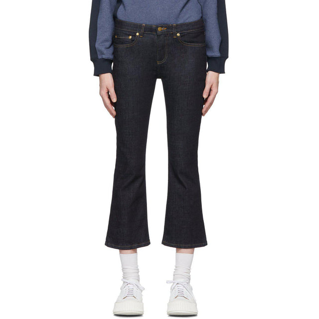 Victoria Victoria Beckham Blue Kick Flare Jeans